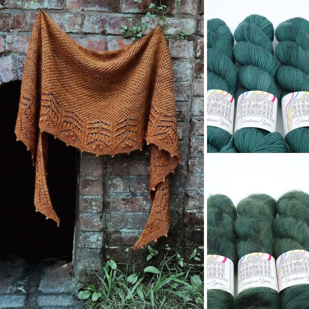 Susurrous Shawl Kit | Townhouse Yarns - This is Knit