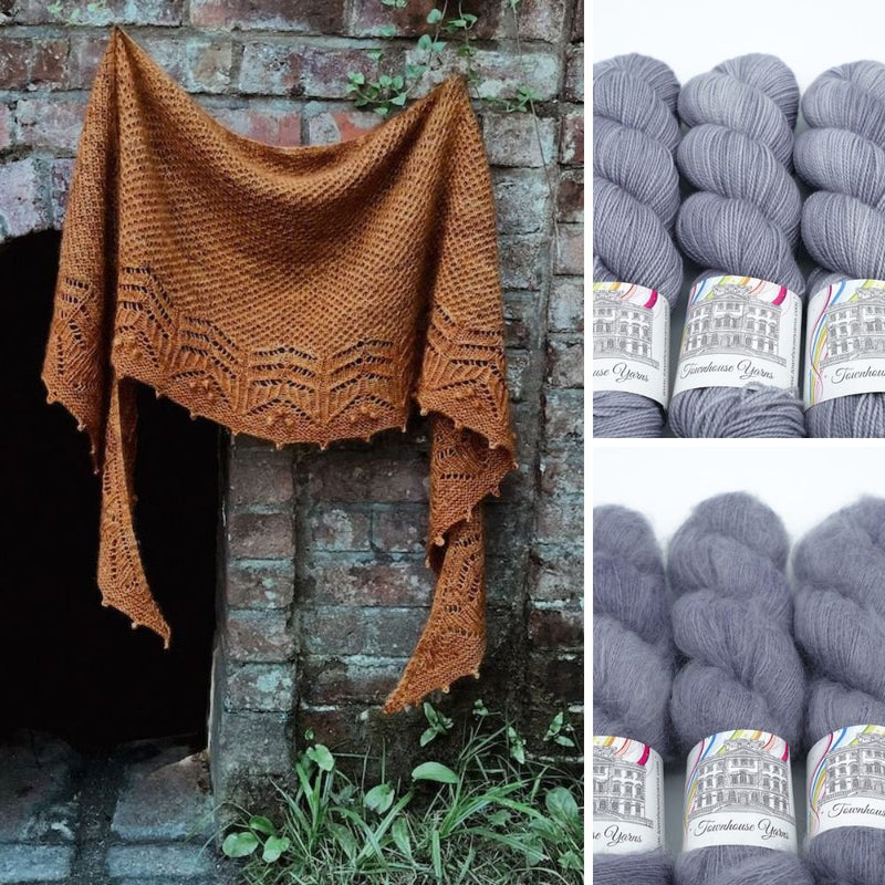 Susurrous Shawl Kit | Townhouse Yarns - This is Knit