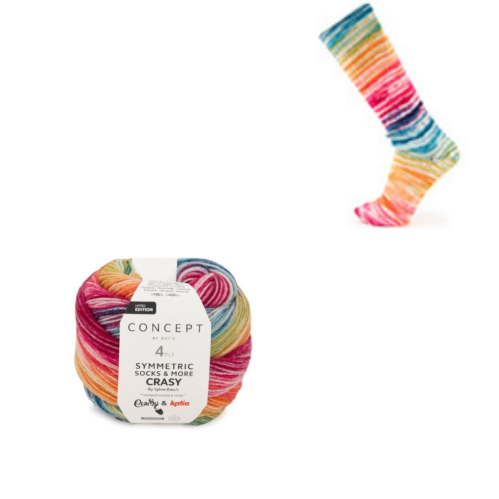 Symmetric Sock | Katia - This is Knit