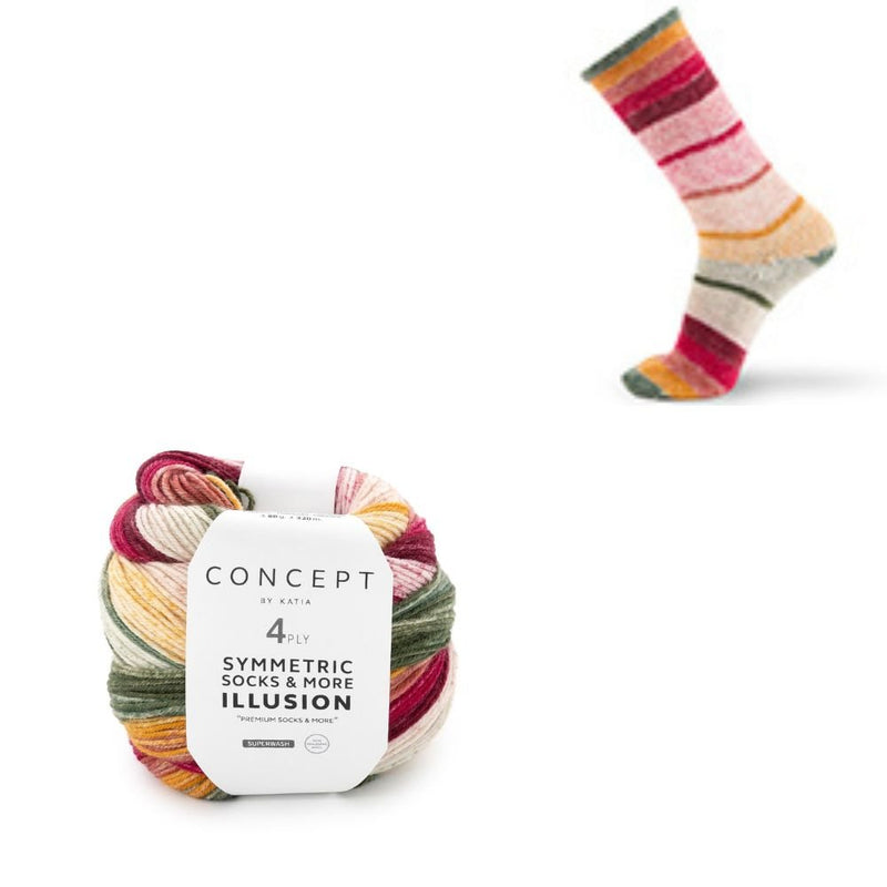 Symmetric Sock | Katia - This is Knit