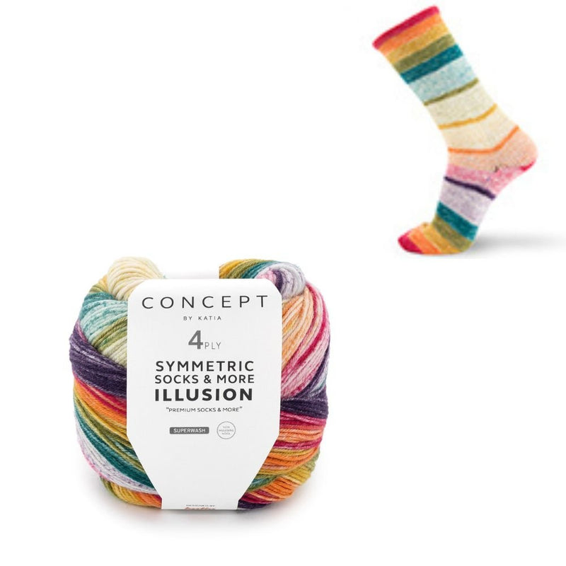 Symmetric Sock | Katia - This is Knit