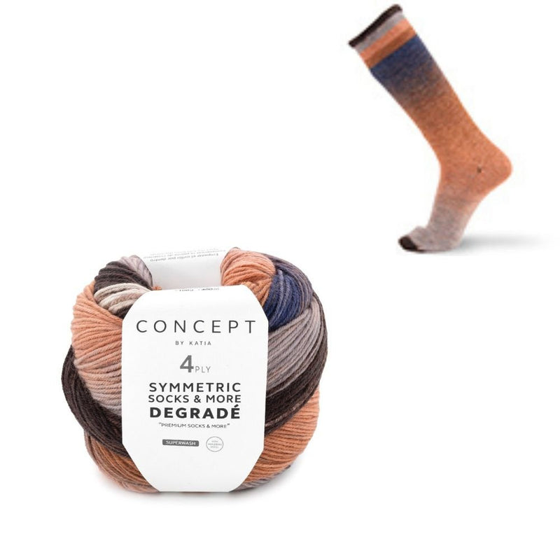 Symmetric Sock | Katia - This is Knit