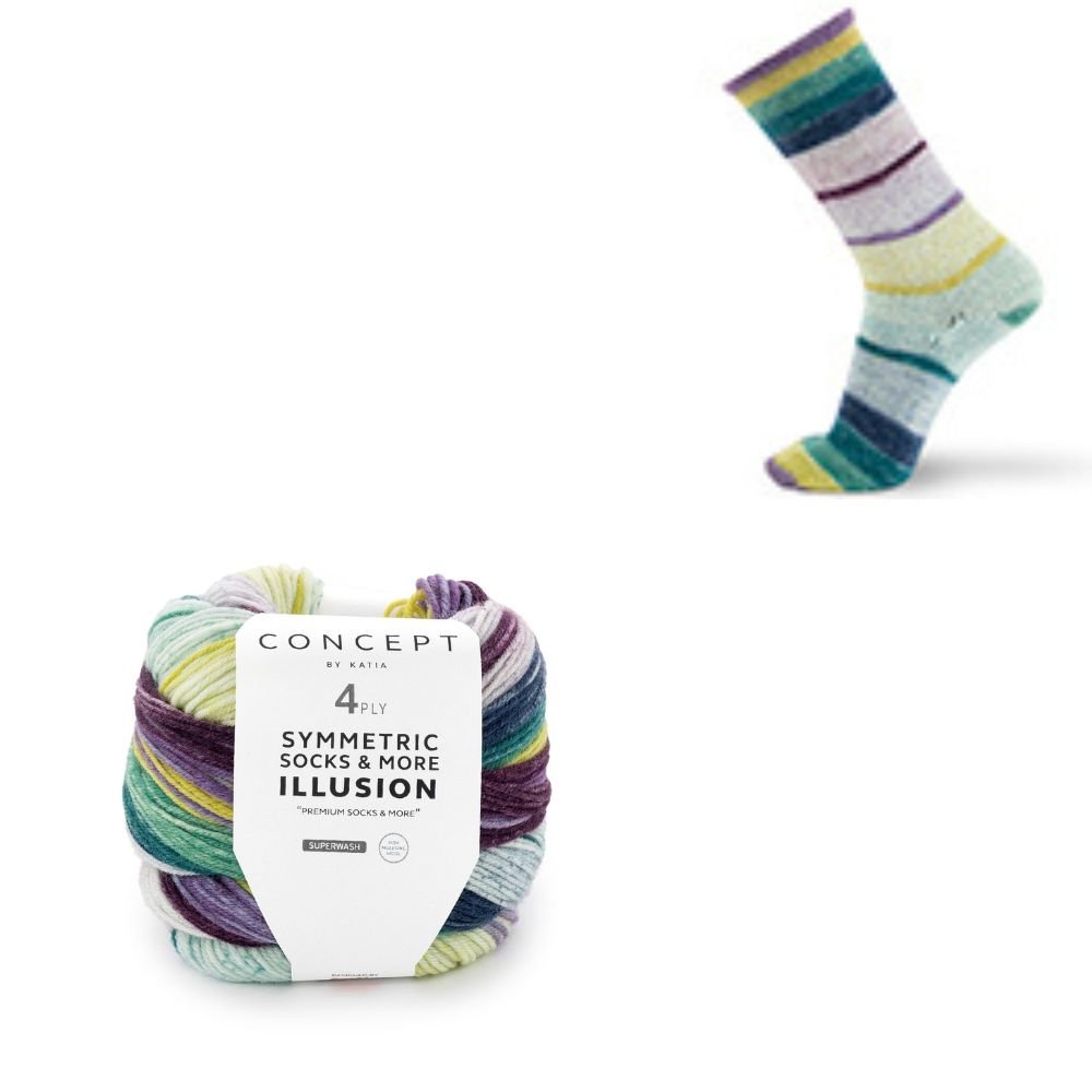 Symmetric Sock | Katia - This is Knit