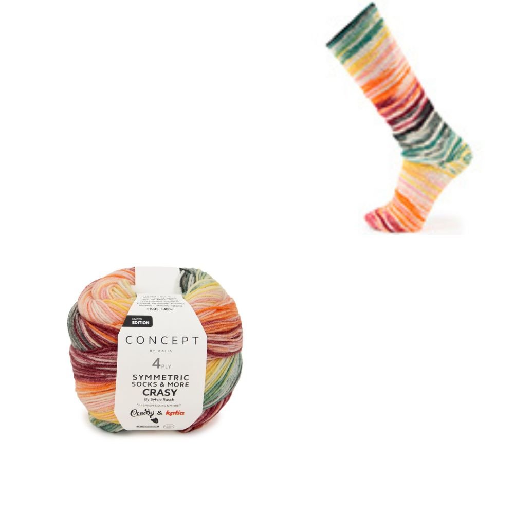 Symmetric Sock | Katia - This is Knit