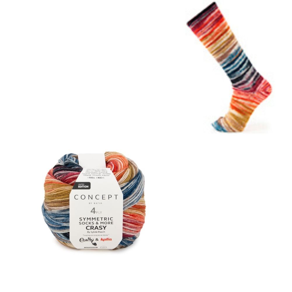 Symmetric Sock | Katia - This is Knit