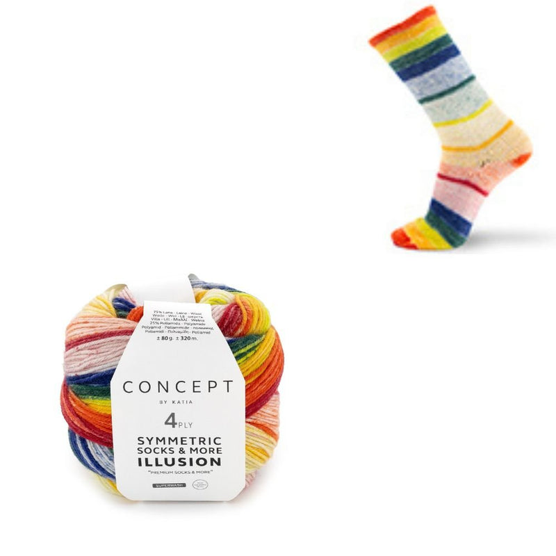 Symmetric Sock | Katia - This is Knit