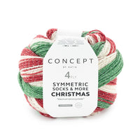 Symmetric Sock Christmas | Katia