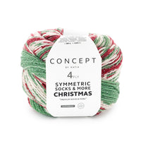 Symmetric Sock Christmas | Katia
