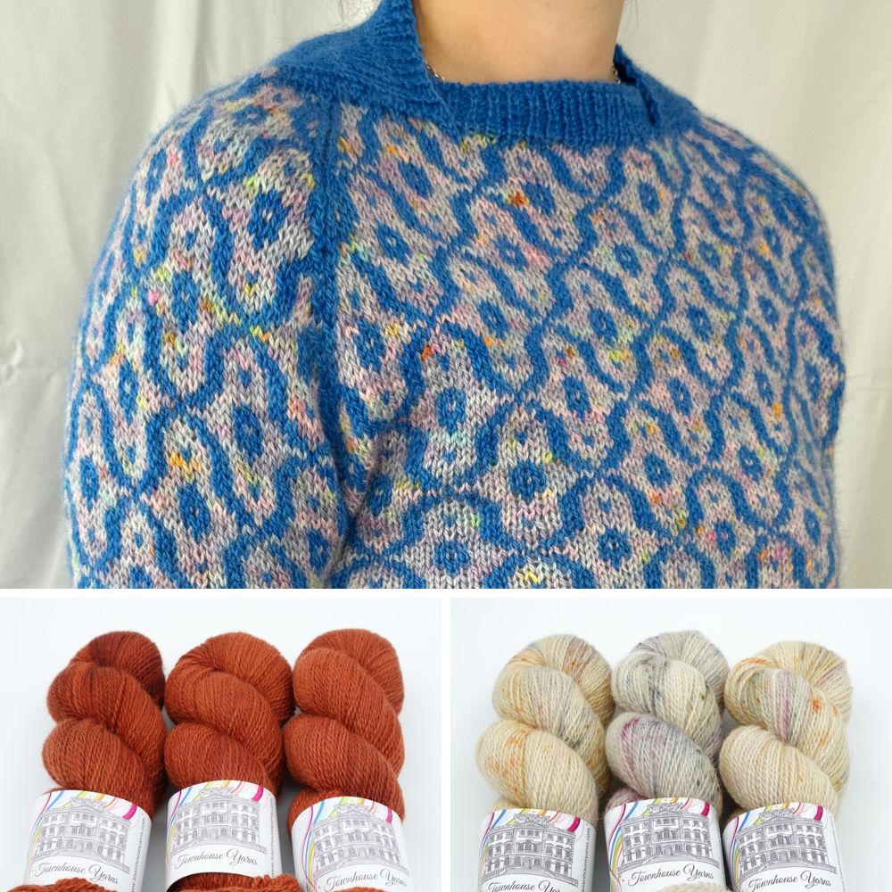 Tea Room Sweater | Townhouse Yarns - This is Knit