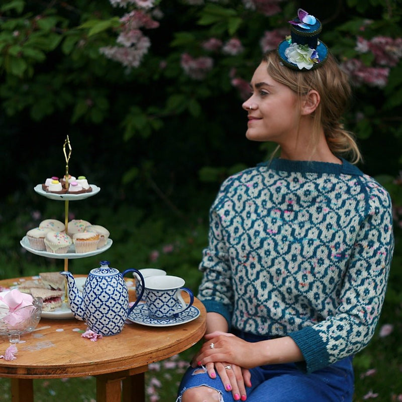 Tea Room Sweater | Townhouse Yarns - This is Knit