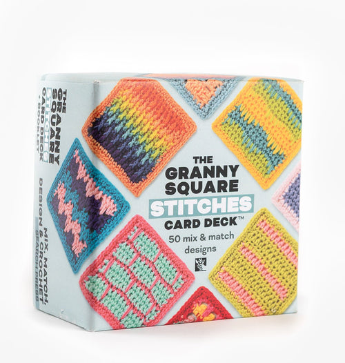The Granny Square Stitches Card Deck | Claire Montgomerie - This is Knit