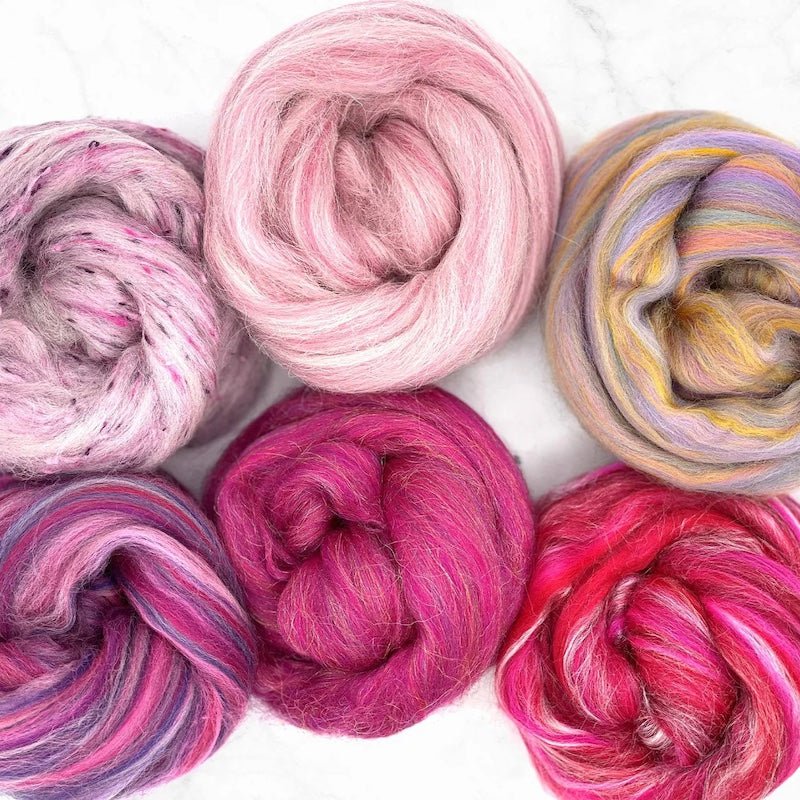 The Pink Blush Collection Mixed Bag | World Of Wool - This is Knit