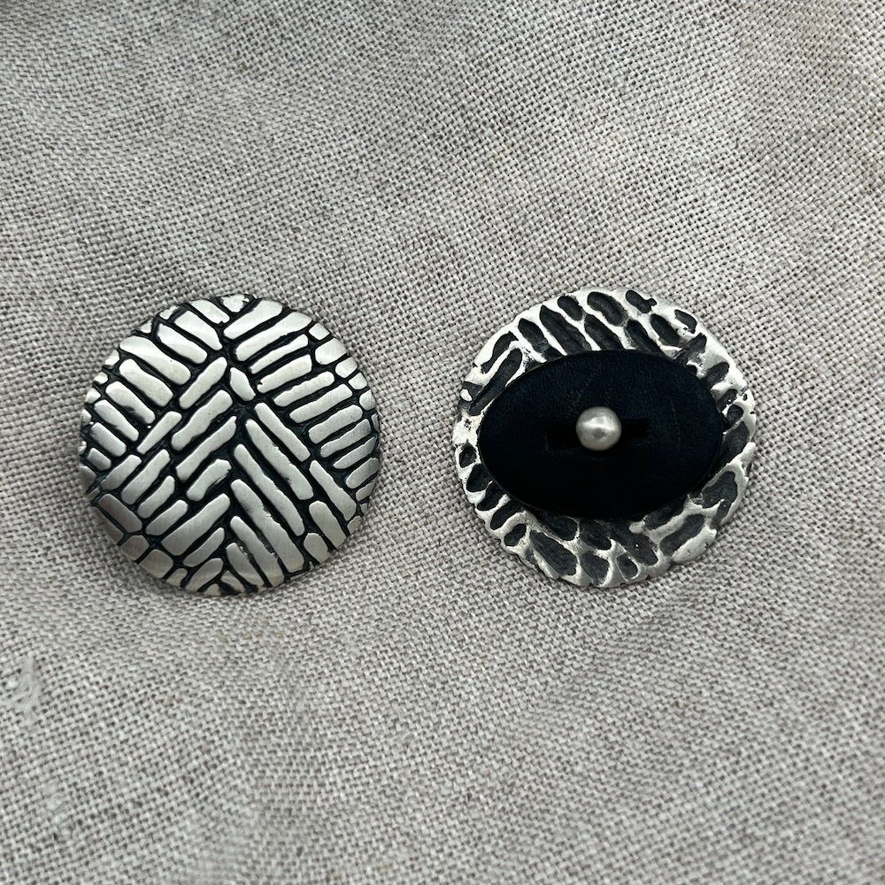 Timbrel Vault Stud Buttons | Jul Designs - This is Knit