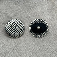 Timbrel Vault Stud Buttons | Jul Designs - This is Knit