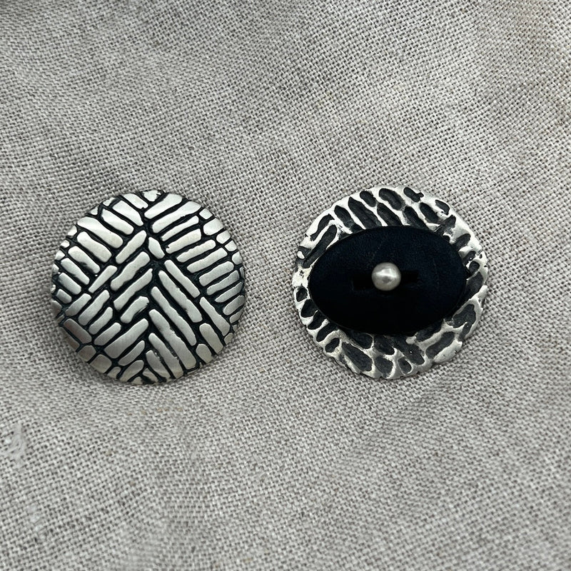 Timbrel Vault Stud Buttons | Jul Designs - This is Knit