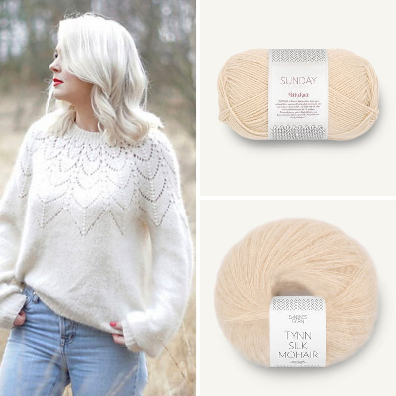 Whitmoor Sweater Kit | Sandnes Garn - This is Knit
