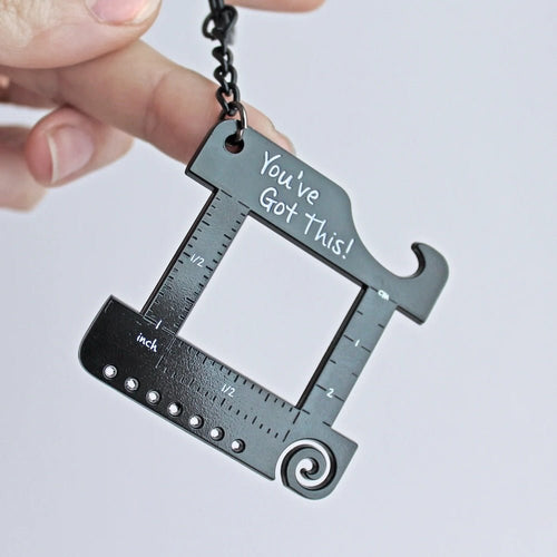 You've Got This Keychain Multi Tool | Twill + Print - This is Knit