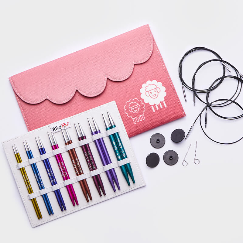 Zing Deluxe Interchangeable Needle Set | KnitPro - This is Knit