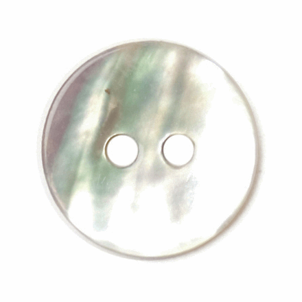 11mm Round Shell Button | A1718 - This is Knit