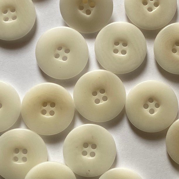 15mm Natural Corozo Button | TGB4675 - This is Knit