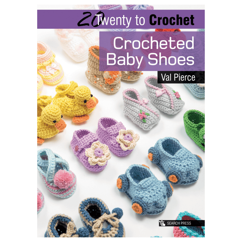 20 to Crochet: Crocheted Baby Shoes | Val Pierce - This is Knit
