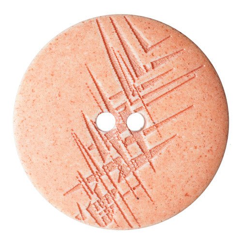 28mm Peach Button | 2B\2353 - This is Knit