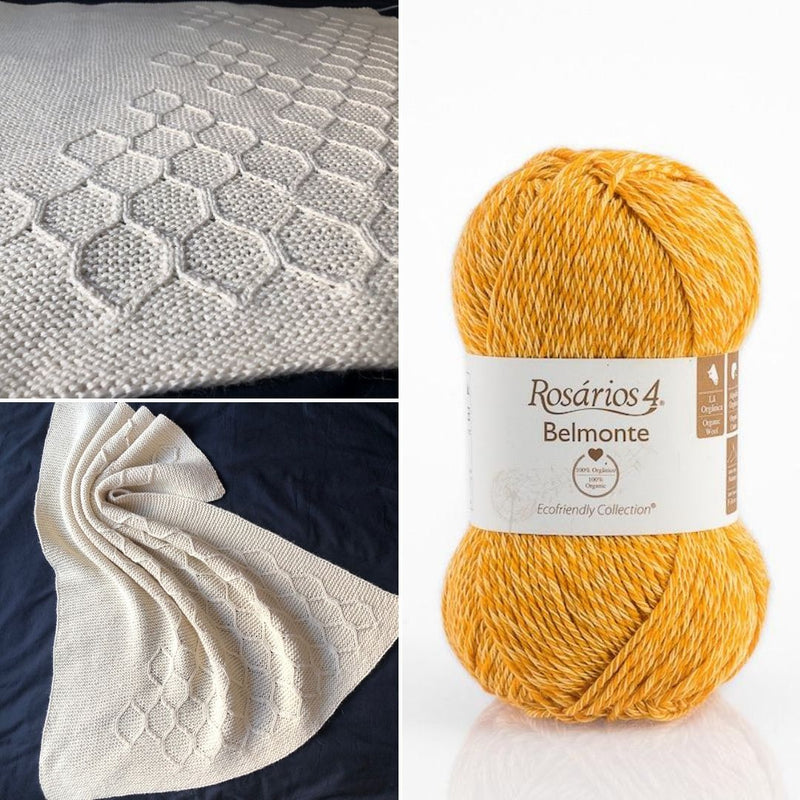 Baby Honey Blanket Kit | Rosarios 4 - This is Knit