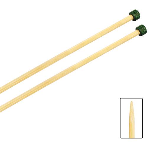 Bamboo Straight Knitting Needles - 25cm | KnitPro - This is Knit
