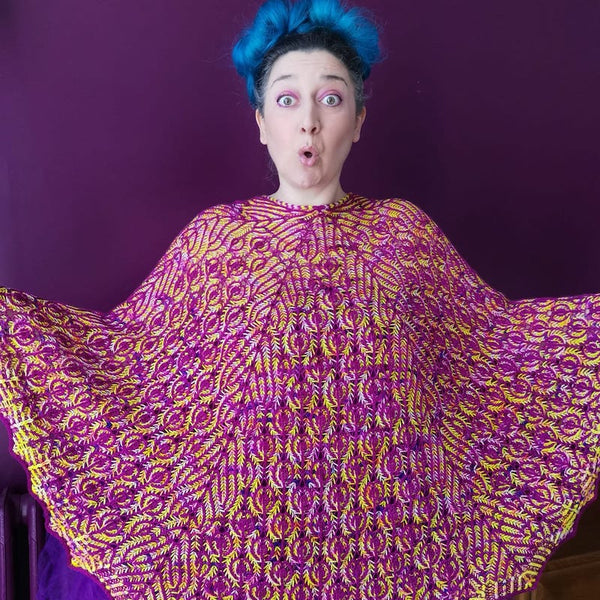 Bubbly Shawl | Townhouse Yarns - This is Knit