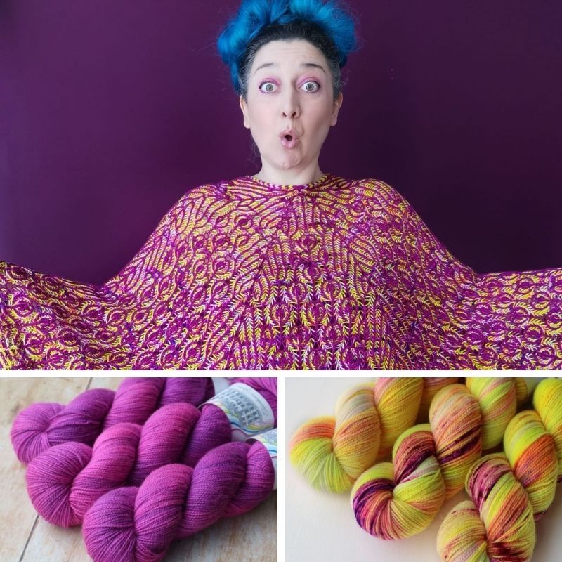 Bubbly Shawl | Townhouse Yarns - This is Knit