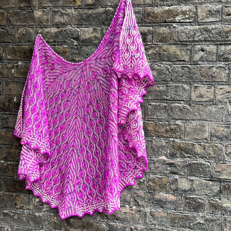 Bubbly Shawl | Townhouse Yarns - This is Knit
