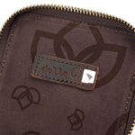 Canvas Mini Zip Square | Della Q - This is Knit