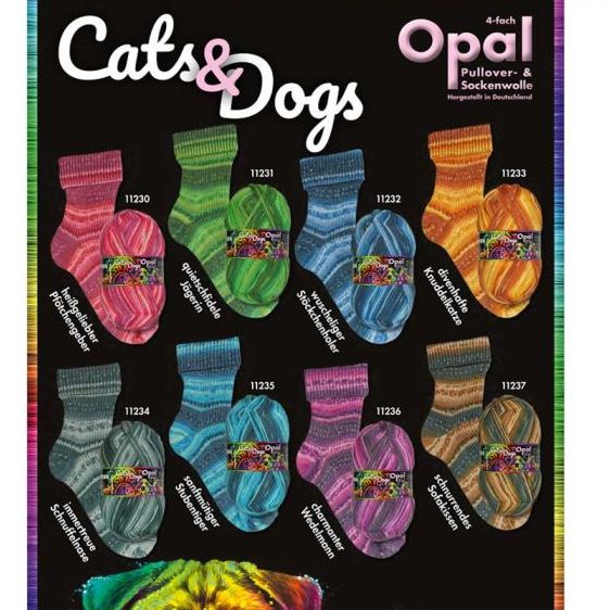 Cats And Dogs 4ply | Opal - This is Knit
