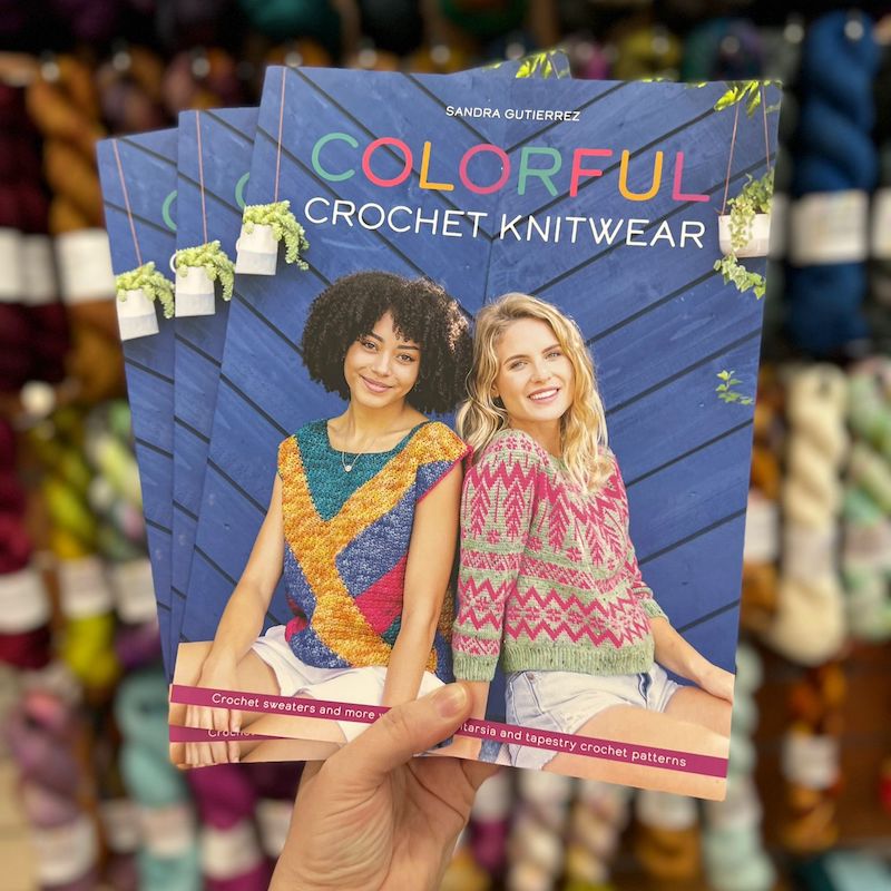 Colourful Crochet Knitwear | Sandra Gutierrez - This is Knit