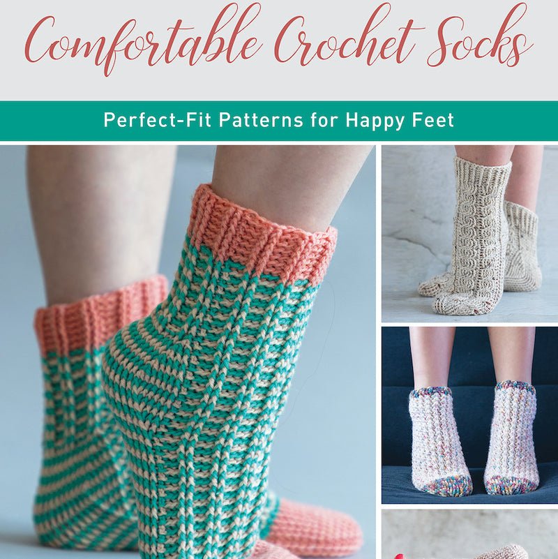 Comfortable Crochet Socks | Sascha Blase-Van Wagtendonk - This is Knit