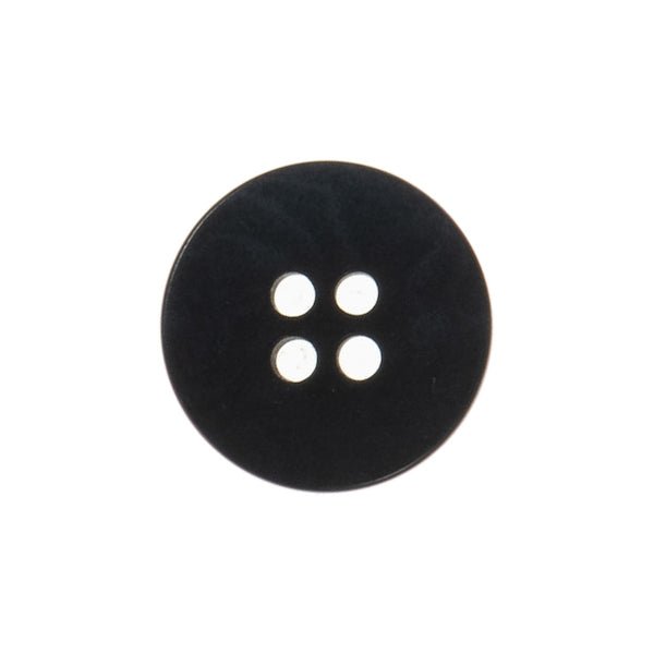 Corozo 4 Hole 15mm Slate | G466115\38 - This is Knit