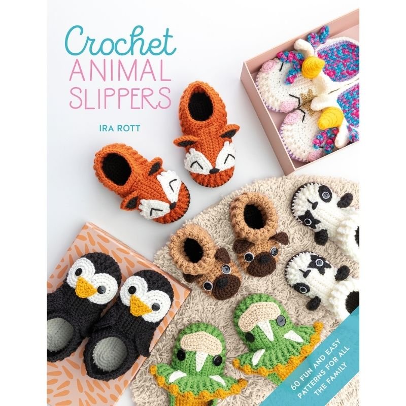 Crochet Animal Slippers | Ira Rott - This is Knit