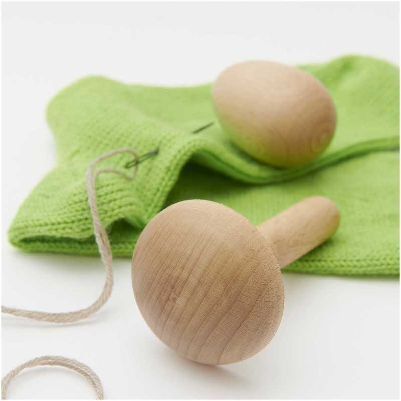 Wood darning mushroom