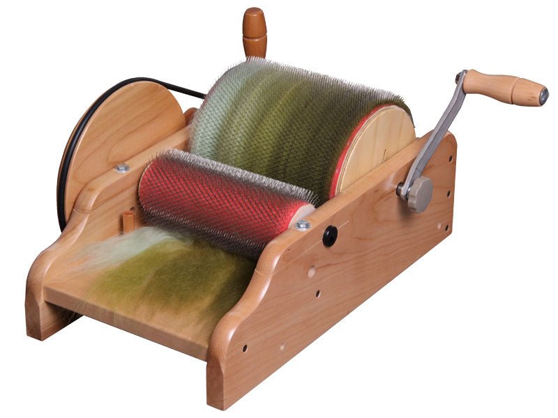 Drum Carder 72 Point (fine) 2 speed | Ashford A131 - This is Knit