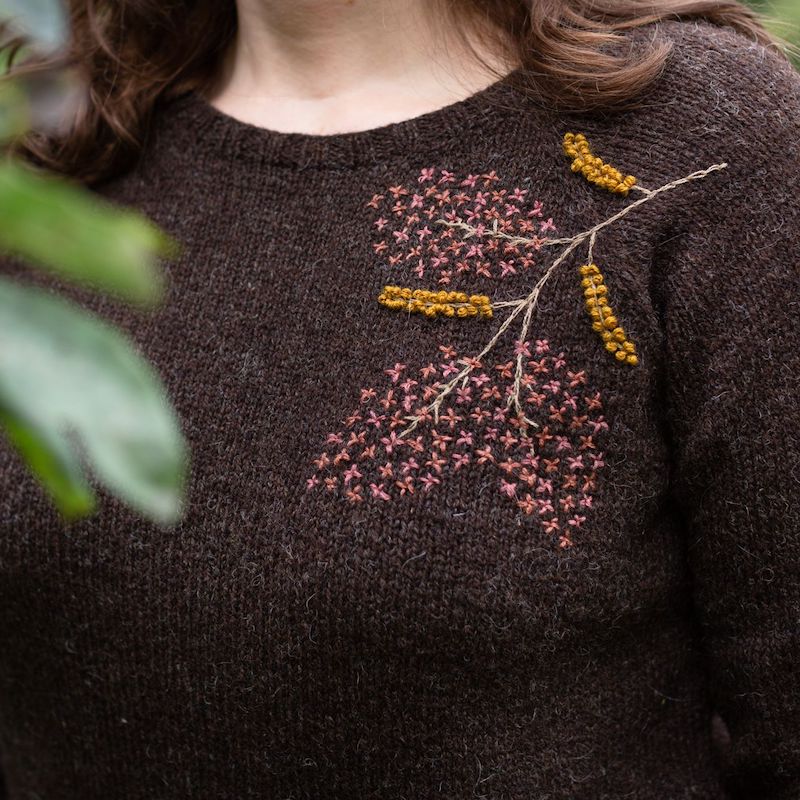 Embroidery On Knits Judit Gummlich This is Knit