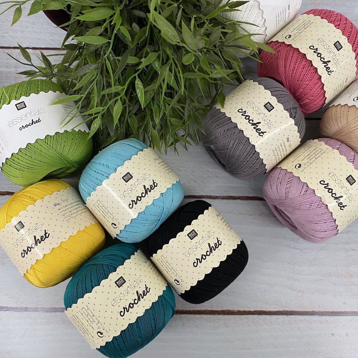 Fil Rico Design - Essentials crochet - 50 gr - 100% coton - Coton