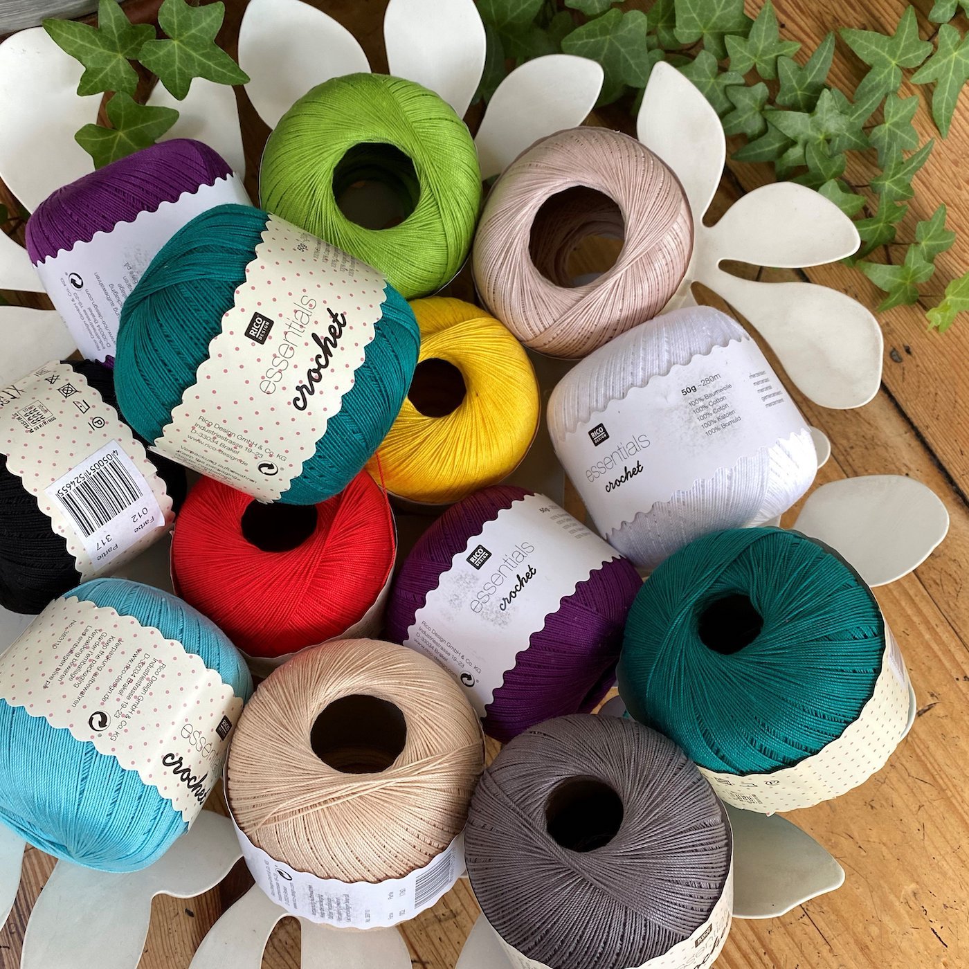 Fil Rico Design - Essentials crochet - 50 gr - 100% coton - Coton