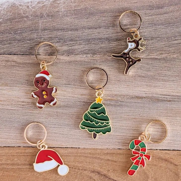 Festive Stitch Markers | Hello Kim - This is Knit