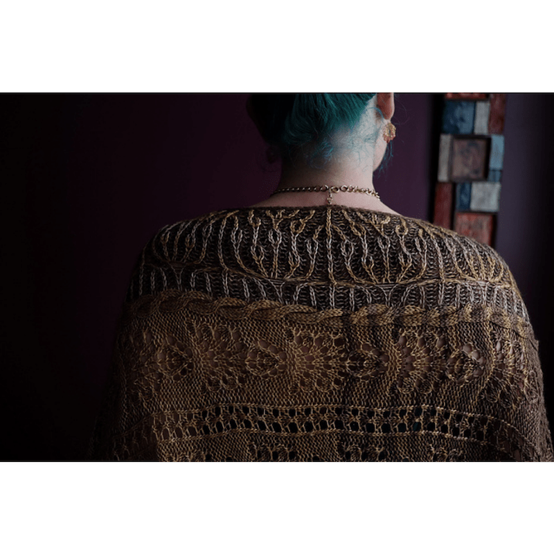 Filigree Shawl Kit | Norne Yarn - This is Knit