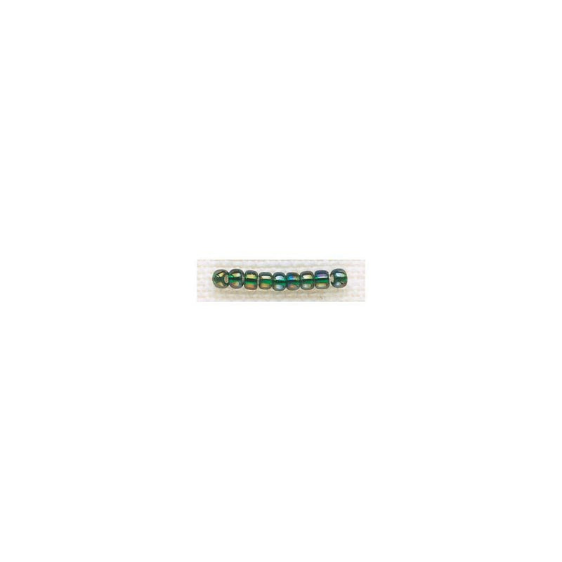 Glass Beads - Size 8/0 - Green Emerald - 18831 - This is Knit