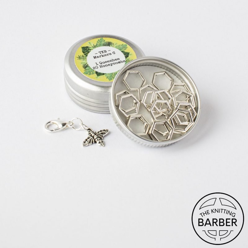 Hexagon Stitch Markers | The Knitting Barber - This is Knit