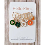 I Love Ireland Stitch Markers | Hello Kim - This is Knit