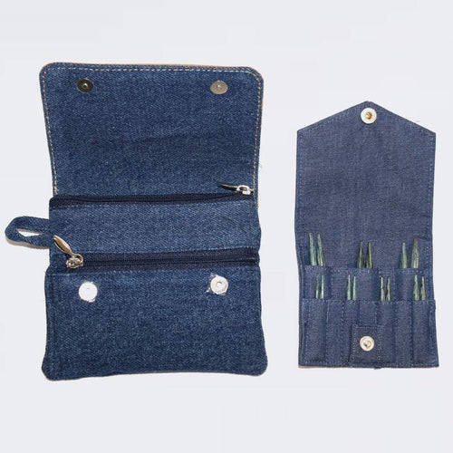 Indigo Wood Mini Interchangeable Needles Set | Knit Pro - This is Knit
