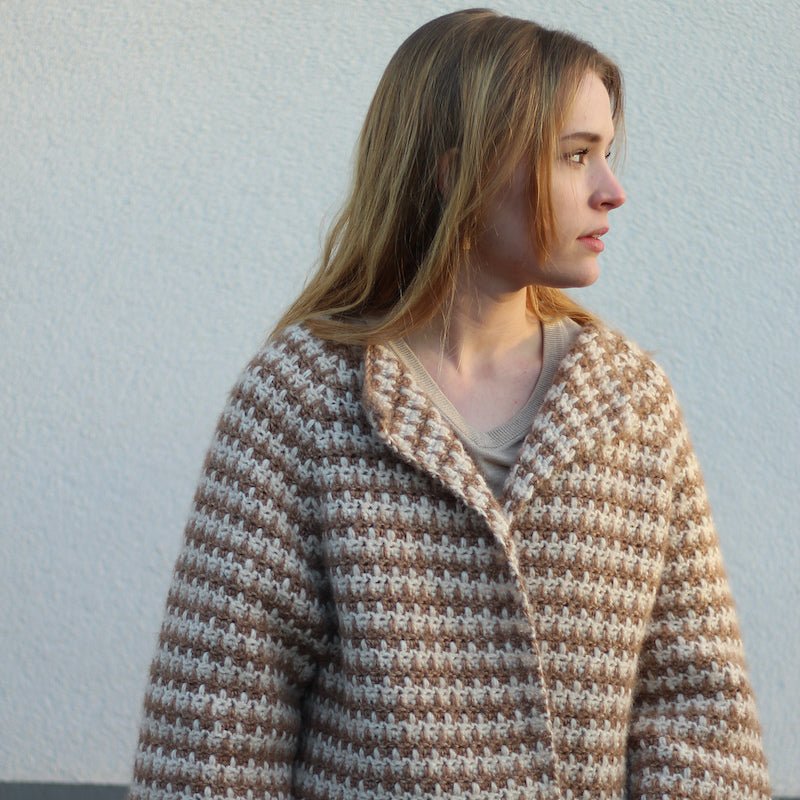 Woolen clearance crochet jacket