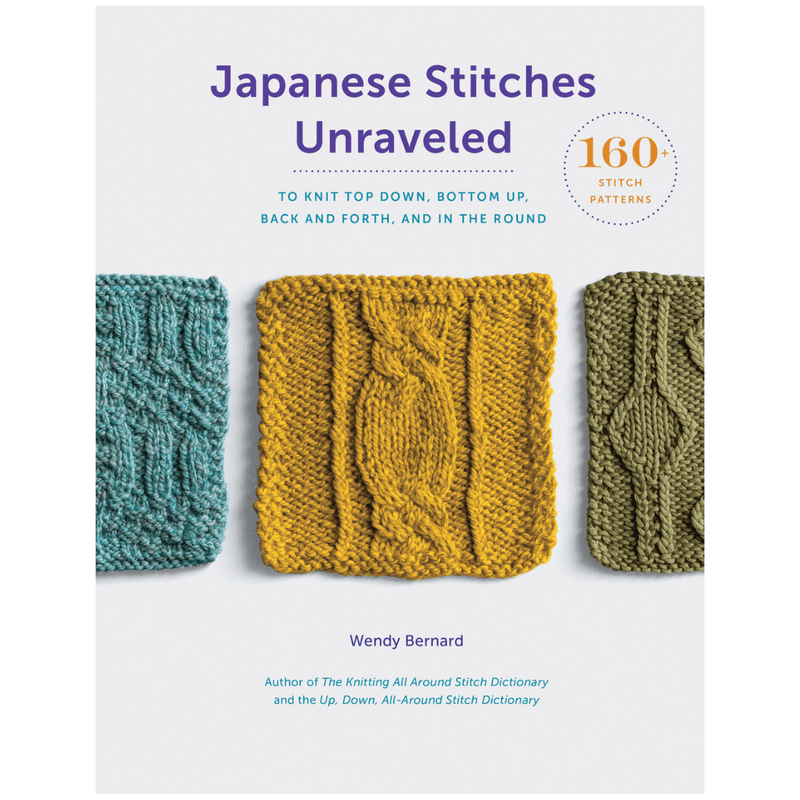 Japanese Stitches Unraveled | Wendy Bernard - This is Knit